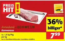 Nah&Frisch Donauland schwein karreerose Angebot
