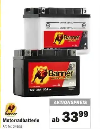 Forstinger Banner motorradbatterie Angebot