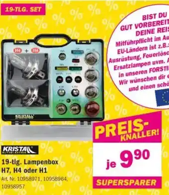 Forstinger Lampenbox Angebot