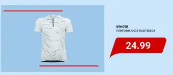 Hervis Benger performance radtrikot Angebot