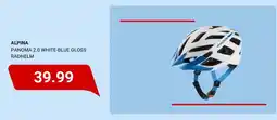 Hervis Alpina panoma 2.0 white-blue gloss radhelm Angebot