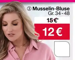 Woolworth Musselin bluse Angebot