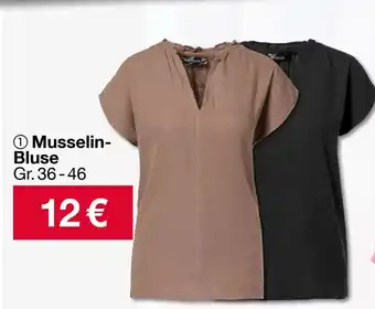Woolworth Musselin bluse Angebot