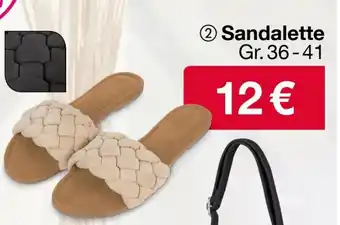 Woolworth Sandalette Angebot