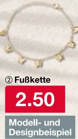 Woolworth Fußkette Angebot