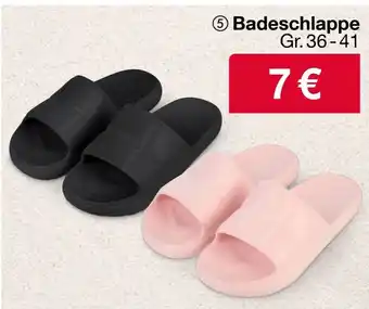 Woolworth Badeschlappe Angebot