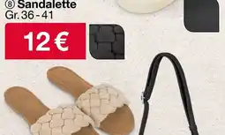 Woolworth Sandalette Angebot