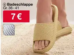 Woolworth Badeschlappe Angebot