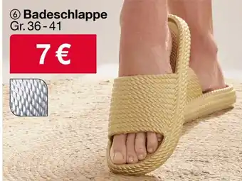 Woolworth Badeschlappe Angebot