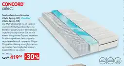 Matratzen Concord Taschenfederkern-matratze vitalis spring h2 Angebot