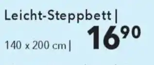 Matratzen Concord Leicht-steppbett Angebot