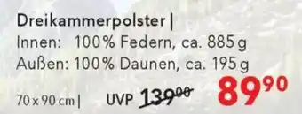 Matratzen Concord Dreikammerpolster Angebot