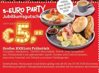 XXXLutz Großes xxxlutz frühstück Angebot