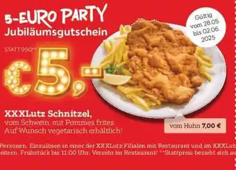XXXLutz Xxxlutz schnitzel Angebot