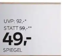 XXXLutz Spiegel Angebot