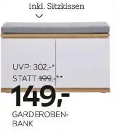 XXXLutz Garderoben- bank Angebot