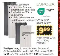 XXXLutz Fertigvorhang Angebot