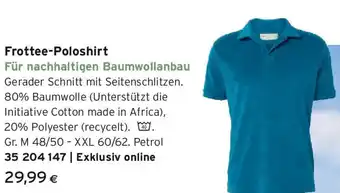 Tchibo Eduscho Frottee poloshirt Angebot