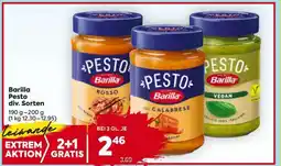 Billa Barilla Pesto div. Sorten Angebot