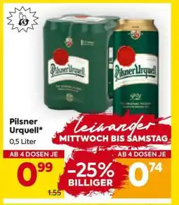 Billa Pilsner Urquell Angebot
