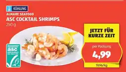 Hofer ALMARE SEAFOOD ASC COCKTAIL SHRIMPS Angebot