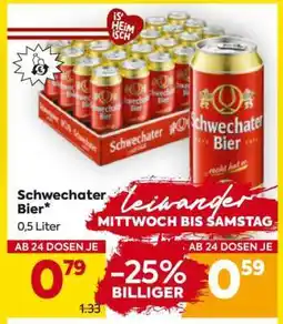 Billa Schwechater Bier Angebot