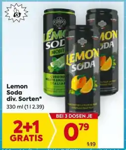 Billa Lemon Soda div. Sorten Angebot