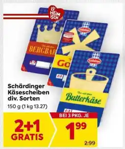 Billa Schärdinger Käsescheiben div. Sorten Angebot