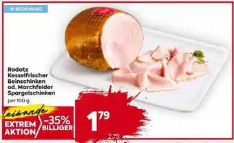 Billa Radatz Kesselfrischer Beinschinken od. Marchfelder Spargelschinken Angebot