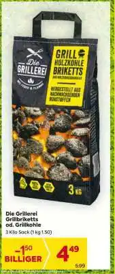 Billa Die Grillerei Grillbriketts od. Grillkohle Angebot