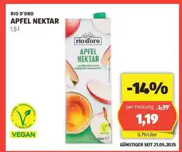Hofer RIO D'ORO APFEL NEKTAR Angebot