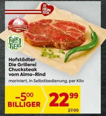 Billa Hofstädter Die Grillerei Chucksteak vom Almo-Rind Angebot