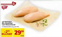 Billa Ja! Natürlich Bio-Hendlfilet vom Wiesenhendl Angebot
