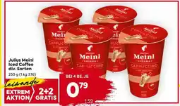 Billa Julius Meinl Iced Coffee div. Sorten Angebot