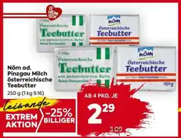 Billa Nöm od. Pinzgau Milch österreichische Teebutter Angebot