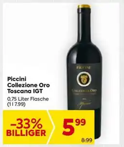 Billa Piccini Collezione Oro Toscana IGT Angebot