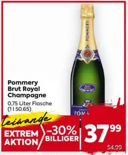 Billa Pommery Brut Royal Champagne Angebot