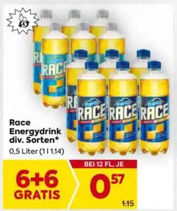 Billa Race Energydrink div. Sorten Angebot