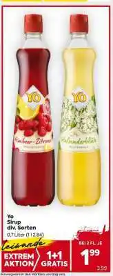 Billa Yo Sirup div. Sorten Angebot