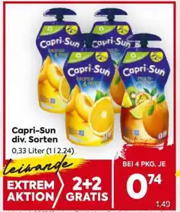 Billa Capri-Sun div. Sorten Angebot