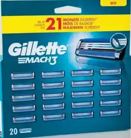 Metro Gillette Rasierklingen Mach3 Angebot