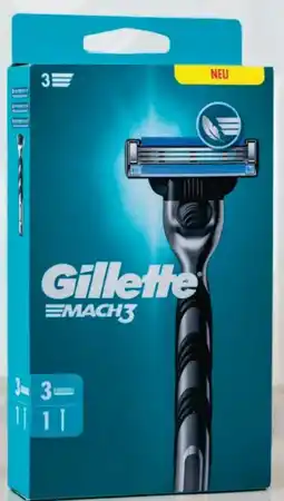 Metro Gillette Mach3 Rasierer Angebot
