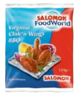 Metro Salomon Food World Virginia Chicken Wings BBQ Angebot