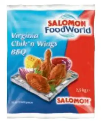 Metro Salomon Food World Virginia Chicken Wings BBQ Angebot