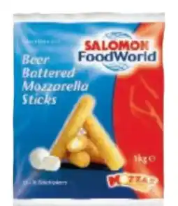 Metro Salomon Food World Beer Battered Mozzarella Sticks Angebot