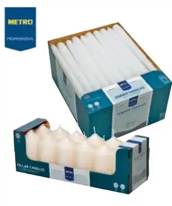 Metro Metro Professional Stumpenkerzen Angebot