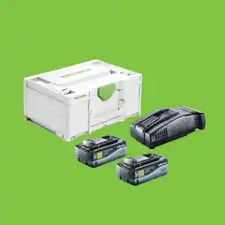 0815 Festool Energie-Set Starterset SYS 18V 2x8,0/SCA16 Angebot