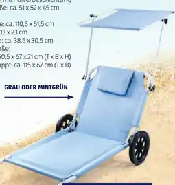 Hofer Belavi Strand-Transportliege Angebot