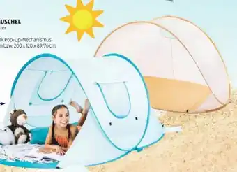 Hofer Crane Pop-up-Strandmuschel Angebot