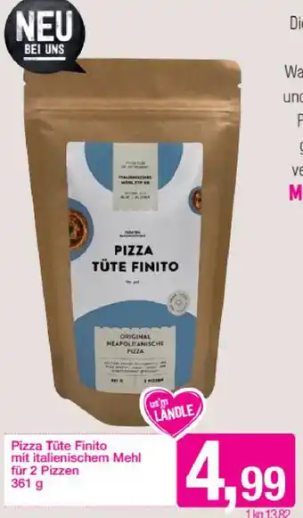 Sutterlüty Pizza Tüte Finito Mit Italienischem Mehl Für 361 g Angebot